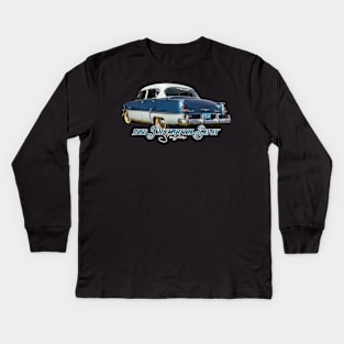 1954 Plymouth Savoy Sedan Kids Long Sleeve T-Shirt